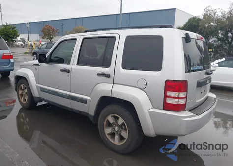 2008 Jeep Liberty Sport из США, поврежденный, VIN 1J8GN28KX8W277967